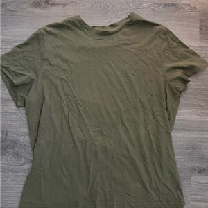 H&M Men's Short Sleeve Khaki Tee